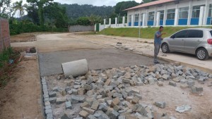 Recuperação à paralelo da subida do alto Nossa Senhora da Vitória zona sul do antes e depois Escola do Salobrinho - Secom (1)